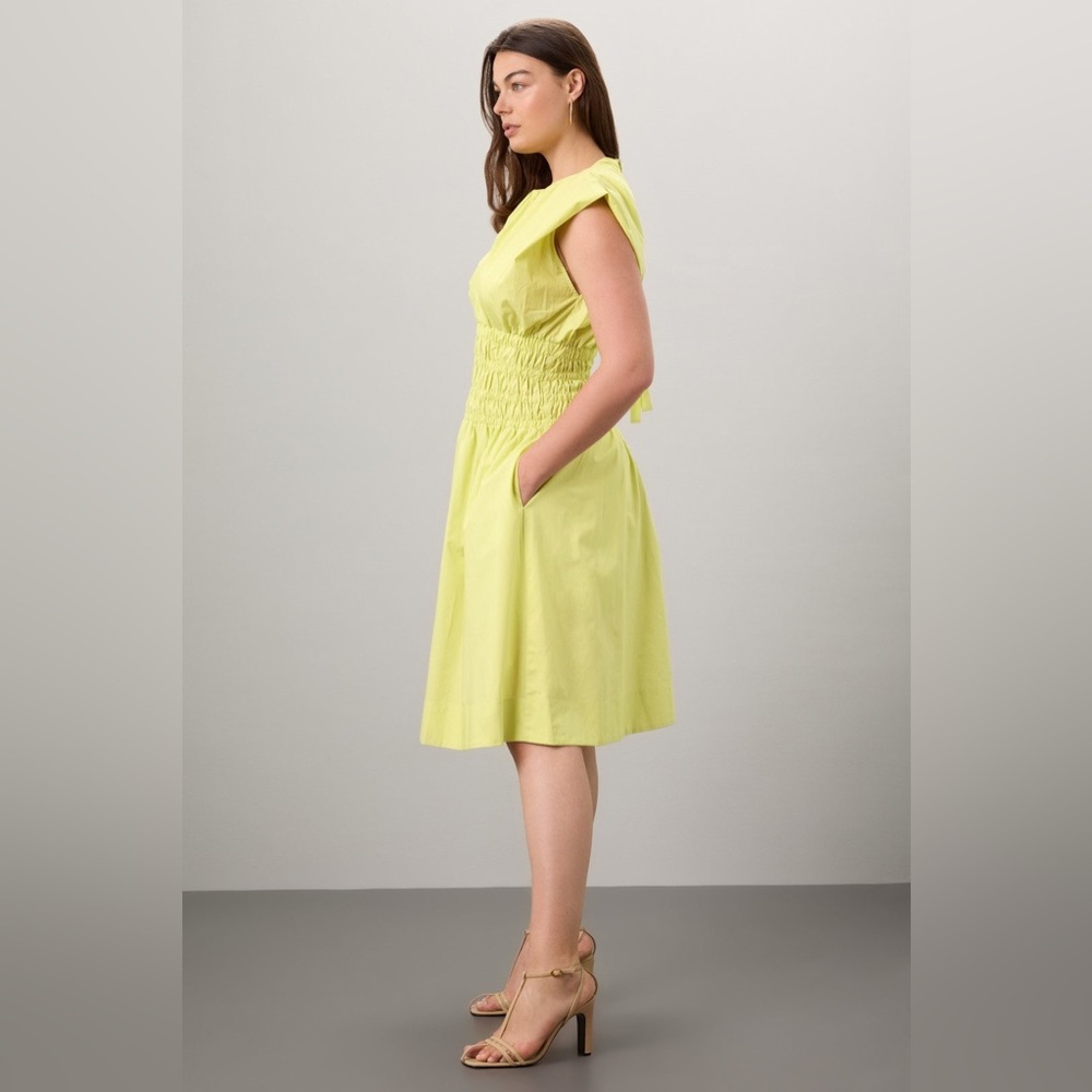 Eudon Choi Green Poplin Dress - Picture 7 of 13